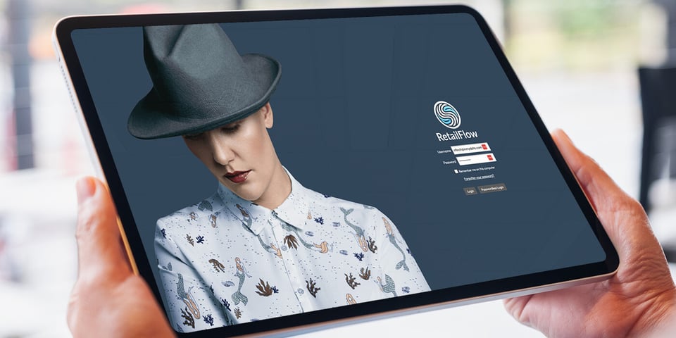 Customized login screen on tablet